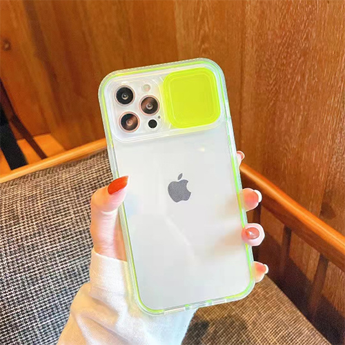 Слізгальная вечка камеры Цвёрды чахол для IPhone